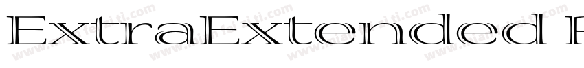 ExtraExtended Regula字体转换